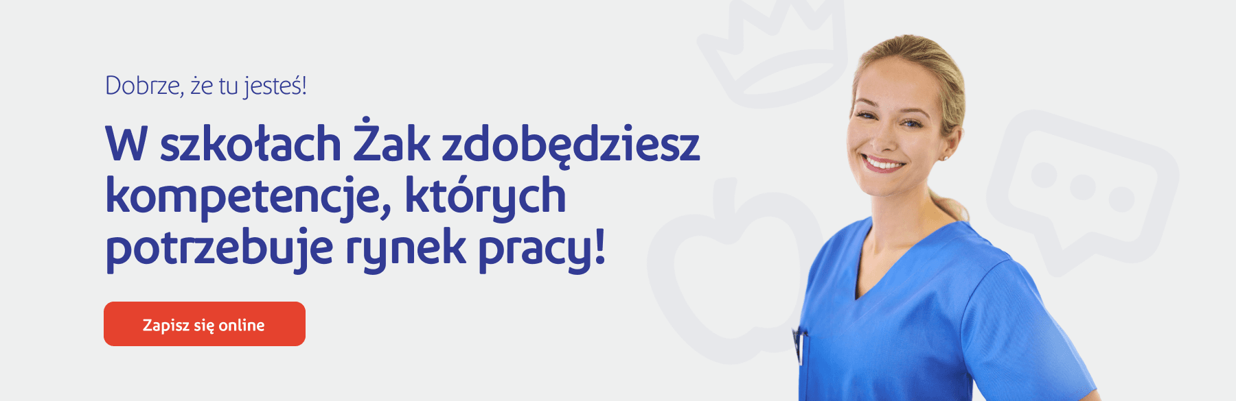 W szkole Żak zdobędziesz kompetencje, których potrzebuje rynek pracy